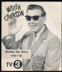 1950’s? Channel 3 TV (WSAZ?) 4-¼” x 5” B/W “Mister Cartoon” Promotional Photo