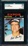 1971 Topps Baseball- #157 Bob Bailey, Expos- SGC 86 (Nm+ 7.5)