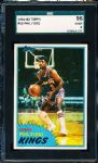 1981-82 Topps Basketball- #18 Phil Ford, Kings- SGC 96 (Mint 9)