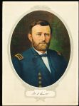 1935 Post Cereal “Famous Americans Series” (F278-49) 7-7/8” x 10-3/4” Premium Forbes Litho Mfg.- #16 U.S. Grant