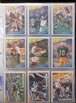 1984 Topps Football Complete Set of 396 in Pages