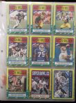 1986 Topps Football Complete Set of 396 in Pages