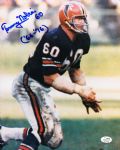 Tommy Nobis Autographed Atlanta Falcons Ftbl. Color 8” x 10” Photo- SGC Authenticated