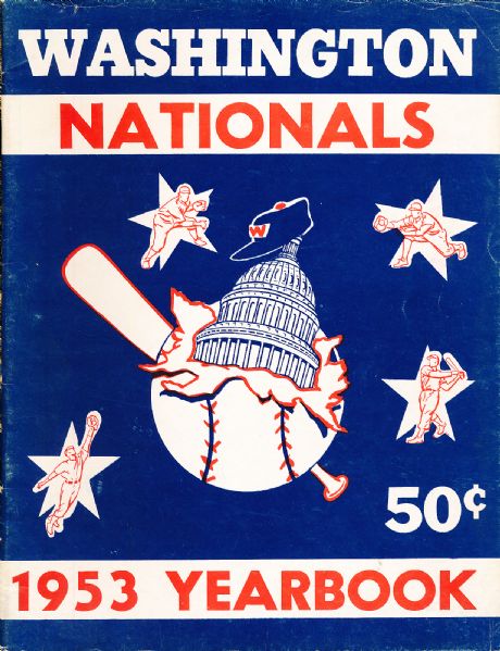 1953 Washington Nationals Yearbook