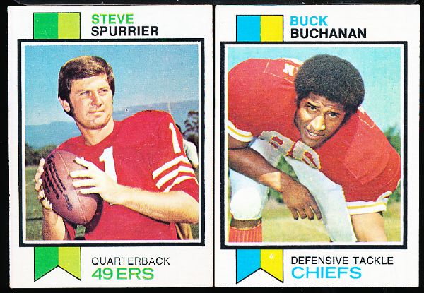 1973 Topps Fb- 11 Cards