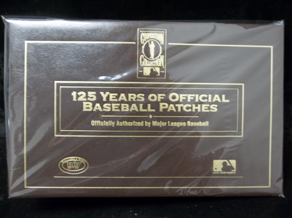 Willabee & Ward “125 Years of Professional Baseball Patches” Official Album For Above Collection
