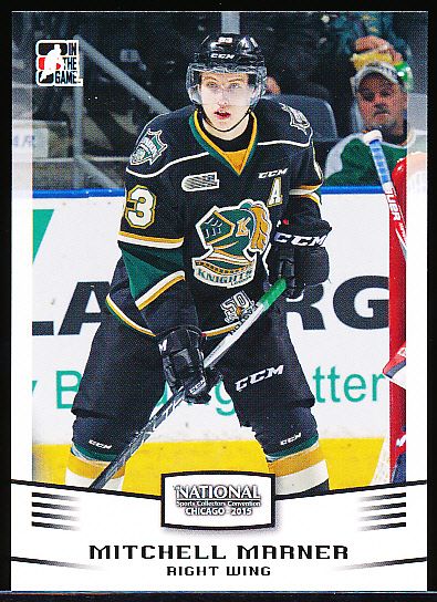 2015 Leaf/In the Game National Sports Collectors Convention Exclusive- #2 Mitchell Marner, London Knights