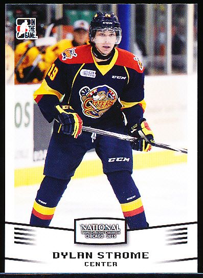 2015 Leaf/In the Game National Sports Collectors Convention Exclusive- #3 Dylan Strome, Charlottetown Islanders