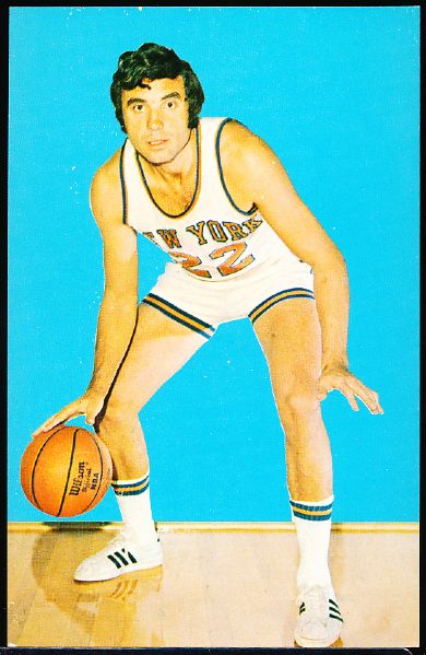 1973-74 NBA Players Association “Postcard” Sized Photos- Dave DeBusschere, Knicks