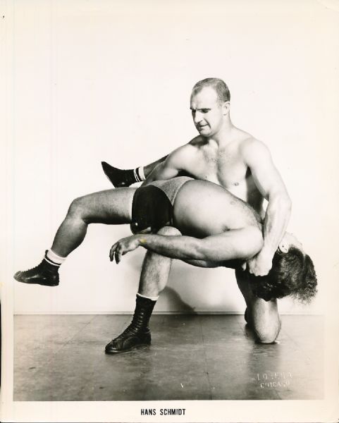 1950’s Wrestling 8” x 10” Promotional Photo- Hans Schmidt