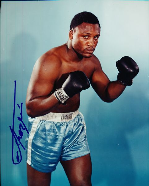 Joe Frazier Autographed Boxing 8” x 10” Photo- SGC Authenticated