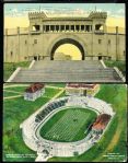 Syracuse Univ. Stadium Postcards- 2 Diff.