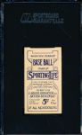 1910-11 M116 Sporting Life Baseball- Ham Hyatt, Pittsburg Nationals- SGC 84 (NM 7) 