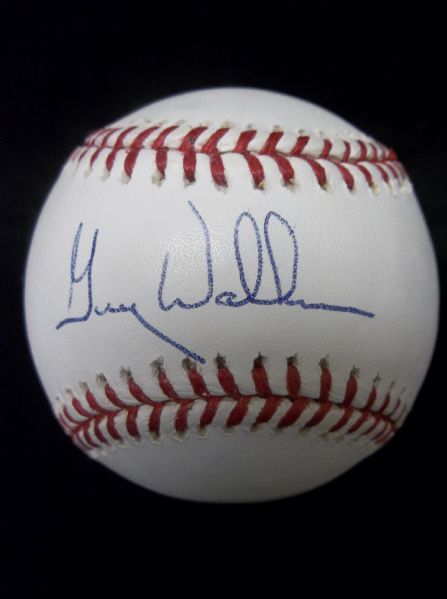 Greg Walker Autographed Official MLB (Selig Commissioner) Baseball