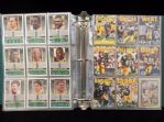 1992-93 Green Bay Packers Ftbl. Cards in Pages and “Green Bay Football” Binder with 221 Diff. Cards