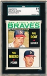 1964 Topps Baseball- #541 Phil Niekro RC- SGC NM 7