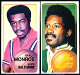 1970-71 Topps Basketball- 20 Cards
