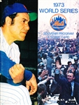 1973 World Series Baseball Program- Oakland A’s @ N.Y. Mets