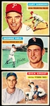 1956 Topps Bb- 3 Cards 