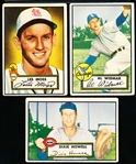 1952 Topps Bb- 4 Diff.