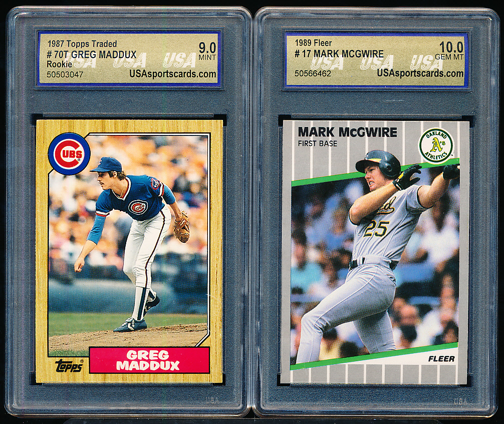 Lot Detail Seven Diff. USA Graded Baseball Cards USA is Ultimate