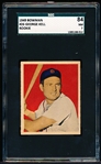 1949 Bowman Baseball- #26 George Kell, Tigers- Rookie!- SGC 84 (NM 7)