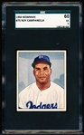 1950 Bowman Baseball- #75 Roy Campanella, Dodgers- SGC 60 (Ex 5)