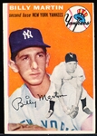 1954 Topps Bb- #13 Billy Martin, Yankees