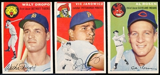 1954 Topps Bb- 3 Diff.
