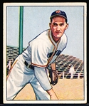 1950 Bowman Bb- #66 Larry Jansen, Giants