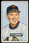 1951 Bowman Bb- #233 Leo Durocher, Giants