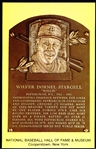 25 Diff. Unsigned Baseball Hall of Fame Postcard Gold Plaques