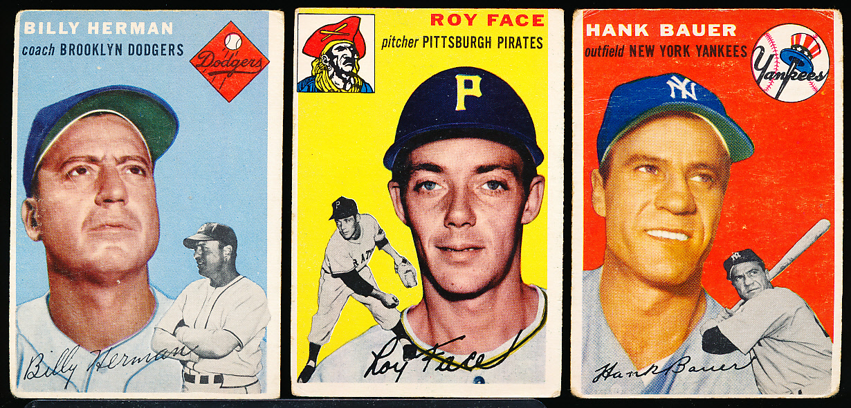 1954 mlb stats