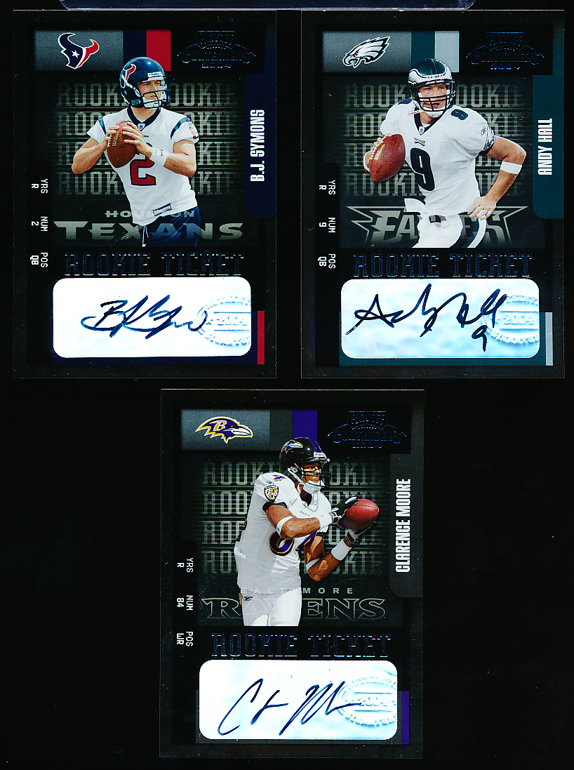Lot Detail 2004 Playoff Contenders Ftbl. Rookie Ticket Autographs 7