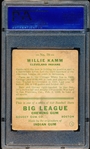 1933 Goudey Baseball- #75 Willie Kamm, Cleveland- PSA Vg-Ex 4 