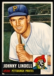 1953 Topps Bb- #230 John Lindell, Pirates- Hi# .