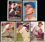 1957 Topps Bb- 10 Diff