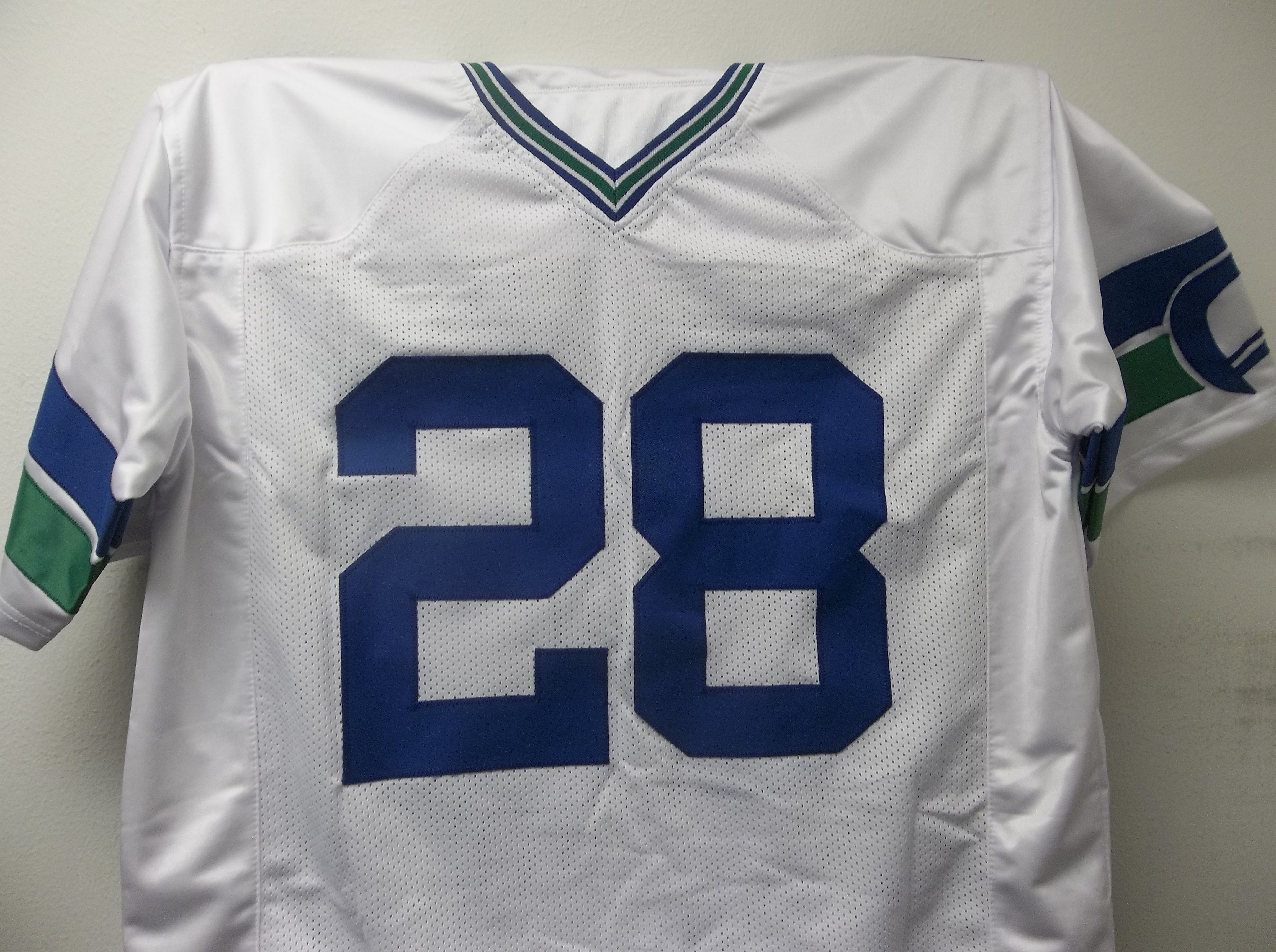 Lot Detail - Autographed Curt Warner Seattle Seahawks Ftbl. Jersey- JSA ...