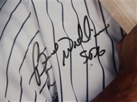 Autographed & Framed Bernie Williams 8” x 10” Photo Matted and Framed to 14-½” by 18-½”