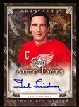 2006-07 Artifacts Hockey- “Auto-Facts”- #AF-TL Ted Lindsay, Red Wings