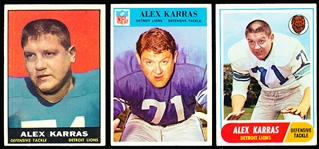 Alex Karras- 6 Cards