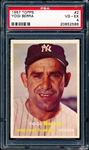1957 Topps Baseball- #2 Yogi Berra, Yankees- PSA Vg-Ex 4