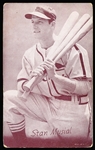 1947-66 Baseball Exhibit- Stan Musial- Kneeling Pose (3 Bats)