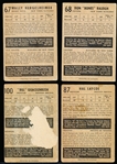 1953-54 Parkhurst Hockey- 4 Diff