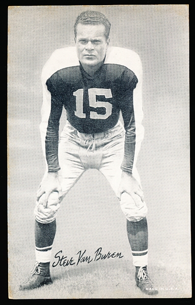 1948-52 Football Exhibit- Steve Van Buren