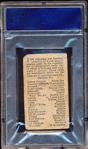 1921 E253 Oxford Conf.  Bb- Cy Perkins, Athletics- PSA PR-FR 1