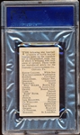 1921 E253 Oxford Conf. Bb- Pratt, Boston Amer- PSA PR-FR 1