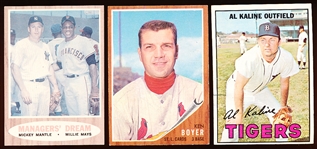 Six Baseball Cards