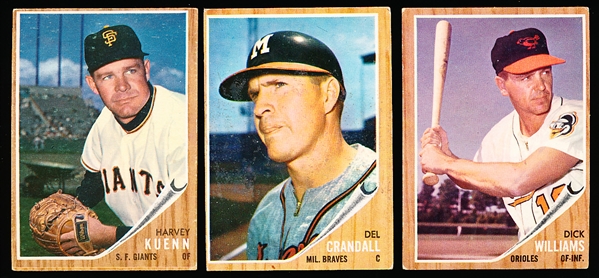 1962 Topps Bb- 40 Asst