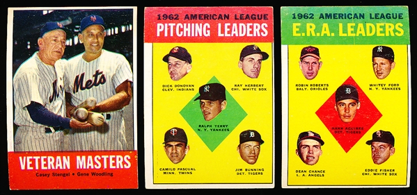 1963 Topps Bb- 25 Diff
